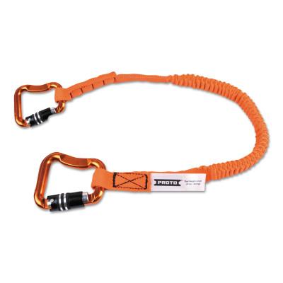 Stanley® Products Web Lanyard With Triple Lock Carabiners, 4 ft, 40 lb Cap., LAN40LBD3LK