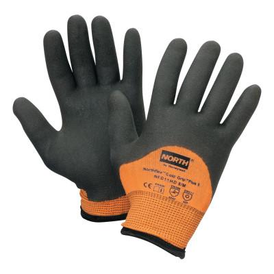 Honeywell NorthFlex Cold Grip Plus 5™ Coated Gloves, X-Large, Black/Orange, NFD11HD/10XL