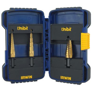 Stanley® Products Step Drill Sets, TiN #1T-#3T, 15502