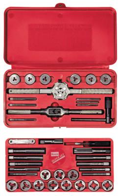 Stanley® Products 39-pc Machine Screw / Fractional Tap & Solid Round Die Set, 23614