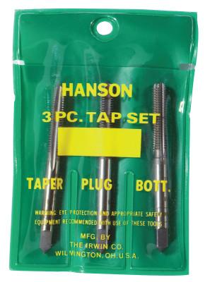 Stanley® Products Plastic Pouched Sets, Tapers, Bottoming and Plugs, 7/16 in - 14 NC, 2639