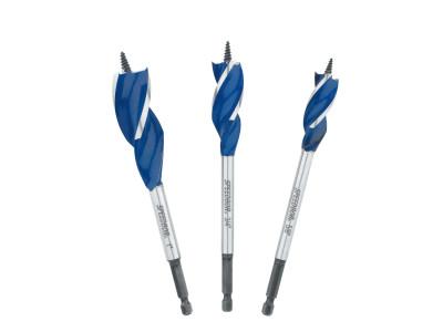 Stanley® Products Speedbor MAX Speed Bit Sets, 5/8 in; 3/4 in; 1 in Cut Dia, 3041003