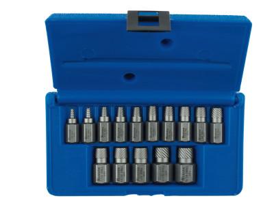 Stanley?? Products Hex Head Multi-Spline Screw Extractors - 532 Series - Plastic Case Sets, 53228