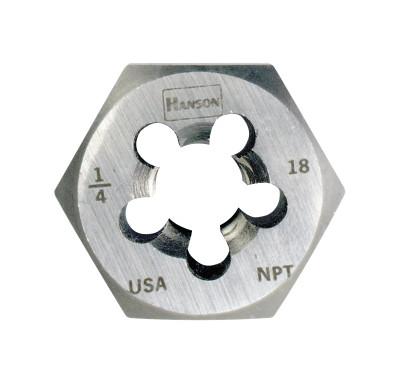 Stanley?? Products Re-threading Hexagon Taper Pipe Dies (HCS), 7407