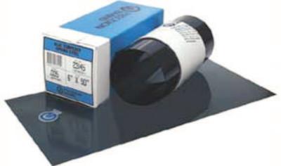 Precision Brand Blue Tempered Shim Stock Rolls, 0.00075", Steel 1095, 0.007" x 50" x 6", 23165