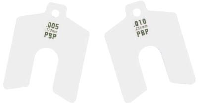 Precision Brand Decimal Slotted Shim Refill Packages, 0.00015", Stainless 300, 0.003 x 6 x 6, 42615