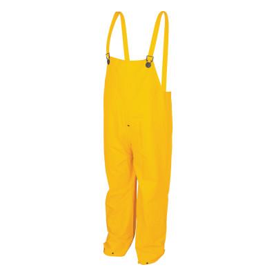 MCR Safety 200BP Classic Series Bib Pants, Yellow, X-Large, 200BPXL