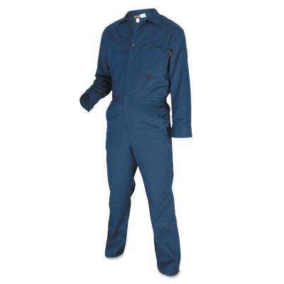 MCR Safety Flame Resistant Coveralls, Royal Blue, 48, CC1B48