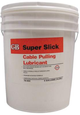 Gardner Bender Super-Slick Cable Pulling Lubricants, 5 gal Pail, 79-403