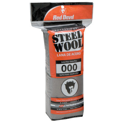Red Devil Steel Wool, Extra Fine, #000, 0311