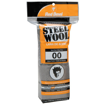 Red Devil Steel Wool, Very Fine, #00, 0312