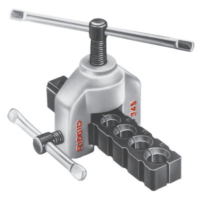 Ridge Tool Company Flaring Tools, 1/2, 5/8, 3/4, 7/8, 1 in, 37° Flaring Angle, 41285