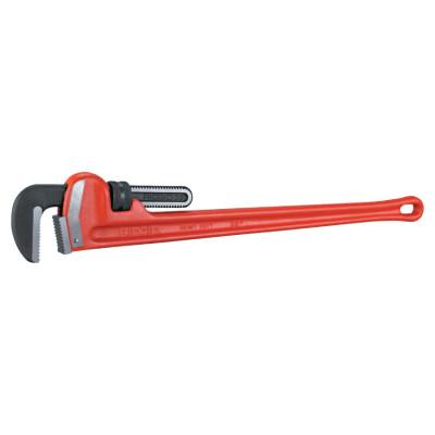 Ridge Tool Company Heavy-Duty Straight Pipe Wrench, Steel Jaw, 36 in, 31035