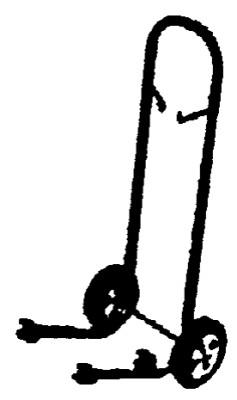 Ridge Tool Company Drain Cleaner Accessories, Transport Cart, A382, 55017