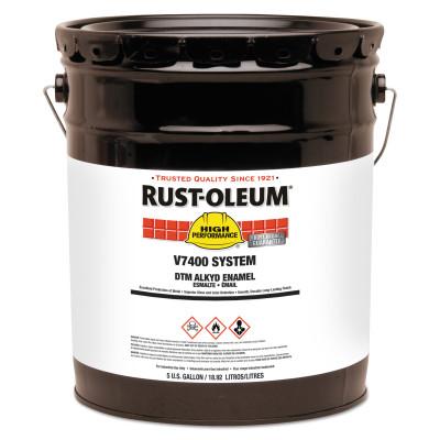 Rust-Oleum® Industrial High Performance V7400 System DTM Alkyd Enamel, 1 Gal, White, High Gloss, 245406