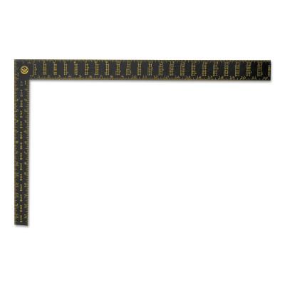 Stanley® Products Premium Aluminum Rafter Squares, 16 in x 24 in, Back-1/16; Face-1/16, Aluminum, 45-011