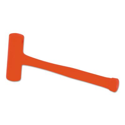 Stanley?? Products Compo-Cast Slimline Head Soft Face Hammers, 21 oz Head, 1 3/4 in Dia., Orange, 57-543