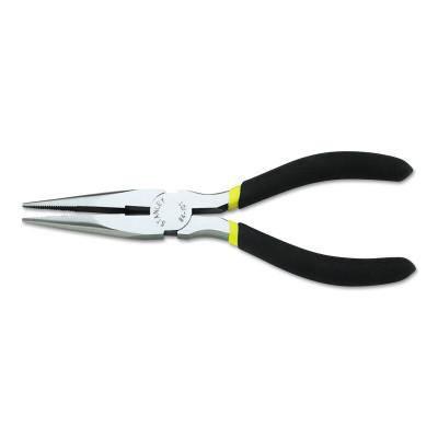 Stanley?? Products Long Nose Pliers, Steel, 203 mm Long, 1 11/16 in Jaw, 84-102