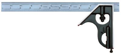 L.S. Starrett 33H Combo Squares, 12", 1/64" @ 1", Quick Read 64ths; Aircraft Quick Read 100th, 56398