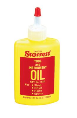 L.S. Starrett Tool & Instrument Oils, 4 oz, Bottle, 53216