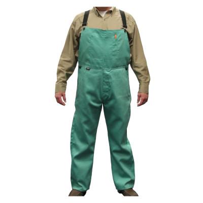 STANCO Flame Resistant 100pct Cotton Clothing, Green, 3X-Large, 36 in Inseam, FR670-3XL-36