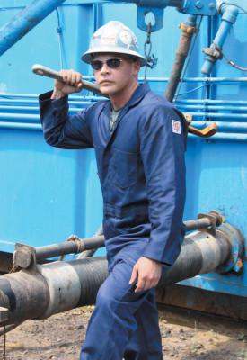 Stanco Deluxe FR Full-Cover Coveralls, Navy Blue, 4X-Large, FRC681-NB-4XL