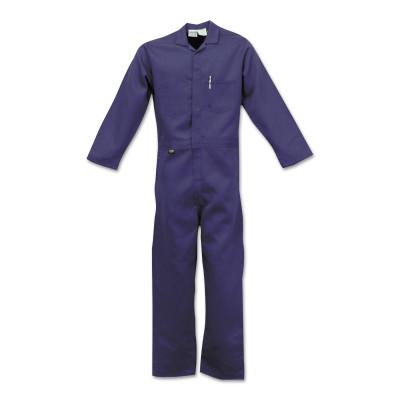 Stanco Deluxe FR Full-Cover Coveralls, Navy Blue, 2X-Large, Nomex IIIA, NX4-681NB-2XL