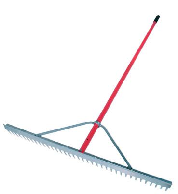 The AMES Companies, Inc. Landscape Rake, 66 in Aluminum Handle, 36 in Head, 63000