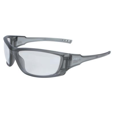 Honeywell A1500 Series Safety Eyewear, Clear Lens, Hard Coat, Gray Frame, S2160