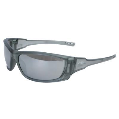 Honeywell A1500 Series Safety Eyewear, Silver Mirror Lens, Hard Coat, Gray Frame, S2163