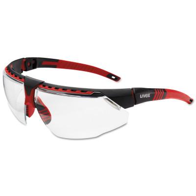 Honeywell Avatar Eyewear, Clear Lens, Hard Coat, Red Frame, S2860