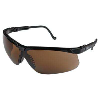 Honeywell Genesis® Eyewear, Espresso Lens, Polycarbonate, Ultra-dura®, Black Frame, S3201
