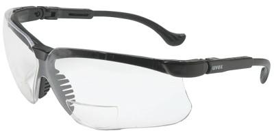 Honeywell Genesis Readers Eyewear, Gray +2.5 Diopter Polycarb Hard Coat Lenses, Blk Frame, S3773