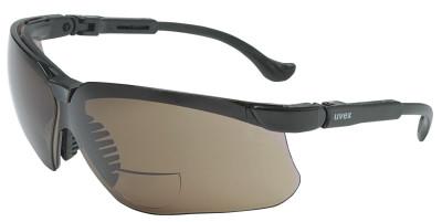 Honeywell Genesis Readers Eyewear, Gray +1.0 Diopter Polycarb Hard Coat Lenses, Blk Frame, S3770