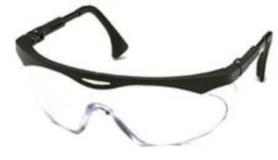 Honeywell Skyper Eyewear, Espresso Lens, Polycarbonate, Anti-Scratch, HC, Black Frame, S1901