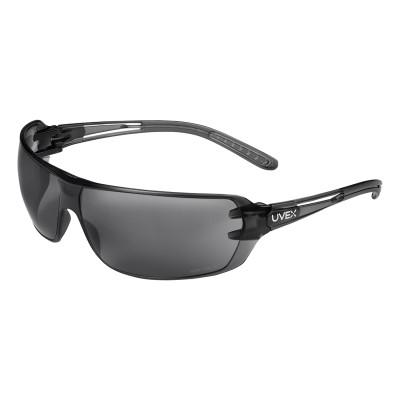 Honeywell SVP 300 Series Safety Eyewear, Gray Lens, Hardcoat Coat, Gray Frame, SVP302