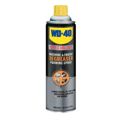 WD-40 Specialist Machine & Engine Degreaser, 18 oz, Aerosol Can, Unscented, 300070