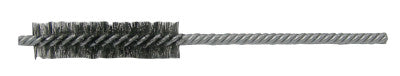 Weiler® Double-Spiral Double-Stem Power Tube Brush, 1 in dia, 1/4 in Stem dia, 0.0060 in Wire Size, 2-1/2 in Brush L, 21114