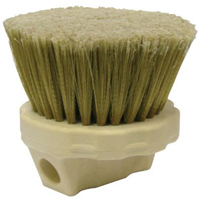 Weiler® Window Brushes, 4.5in Plastic Block, 2.5in Trim L, Flagged Gold Polystyrene Fill, 25271