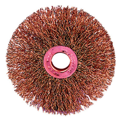 Weiler® Non Sparking Small Diameter Wire Wheel, 1 1/2 in D, 29178