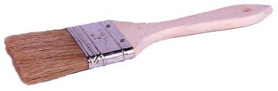 Weiler® Economy Chip and Oil Brushes, 4" wide, 5/8" thick, White Bristle, Wood handle, 40071