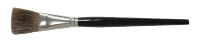 Weiler?? Flat Marking Brush, 1/4 in Wide, Ox Hair, 7/8 in Trim, 41018