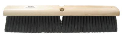 Weiler® Polypropylene Medium Sweep Brushes, 36 in Hardwood Block, 3 in Trim, 42095