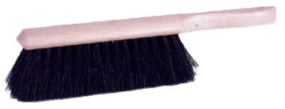 Weiler® Counter Dusters, 8 in Wood Block, 2 1/4 in Trim L, Black Horsehair Fill, 44003