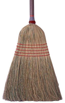 Weiler® Light Industrial Broom, 15 in Trim L, Corn Fill, 44009