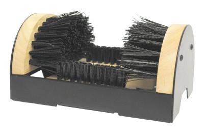 Weiler® Boot Cleaning Brushes, 9 in X 6 in Wood Block, Nylon Bristles, 44391