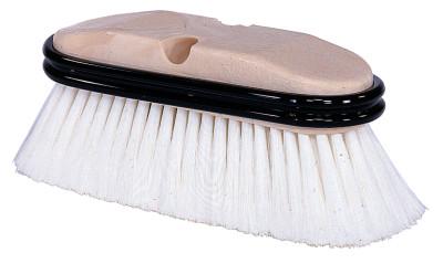 Weiler® Truck Wash Brush, 9 1/2 in Foam Block, 2.5 in Trim L, Flagged White Polystyrene, 44510