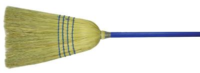 Weiler® Household Broom, 15 in Trim L, Corn & Fiber, 44547
