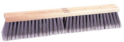 Weiler® Fine Sweeping Contractor Broom, Hardwood Block, 3 in Trim L, Flagged Polystyrene, 44553