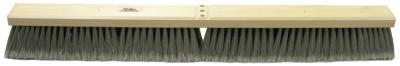 Weiler® Medium Sweeping Contractor Broom, 30 in, 3 in Trim L, Flagged Polystyrene Border, 44582
